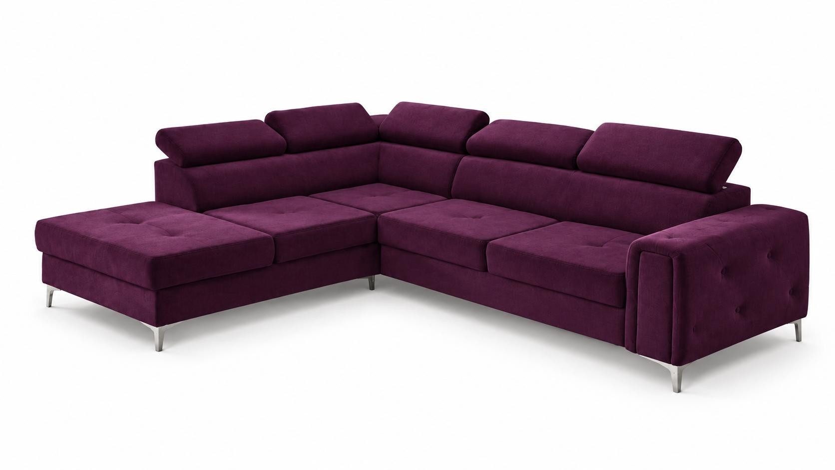 Design Ecksofa L-Form – Luxus Couch für modernes Wohnzimmer Sofort