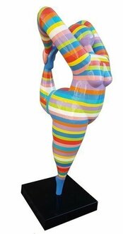 Abstrakte Deko Figur Statue Skulptur 200cm Figuren Statuen Skulpturen Neu