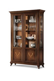 Vitrine Schrank Klassische Vitrinen Wohnzimmer Schränke Anrichte Italy Sofort