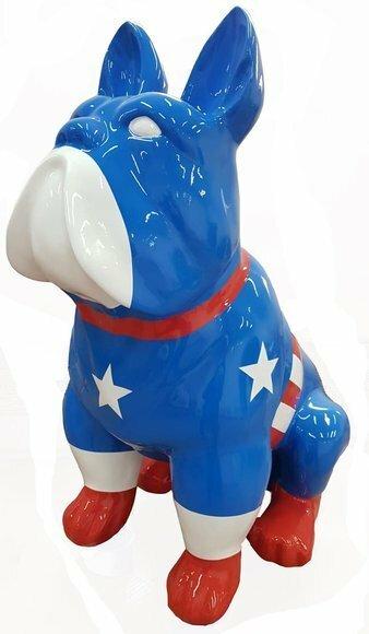 Abstrakte Deko Figur Statue Skulptur 79cm Figuren Statuen Skulpturen Neu