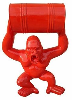 Moderne Dekoration Haus Garten Deko Figur Statue Skulptur Abstrakt Gorilla