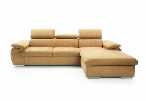 Ecksofa L-form Schlafsofa Ecksofa Eckcouch Bettkasten Sofa Wohnlandschaft Neu