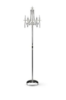Kristall Stehlampe Standlampe Stand Luxus Leuchten Lampen Lampe Silber Sofort