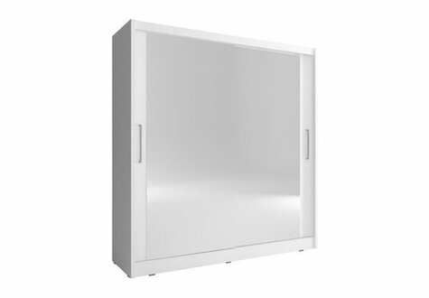 Schlafzimmer Spiegel Schwebe Türen Schrank 200cm Kleider Schränke