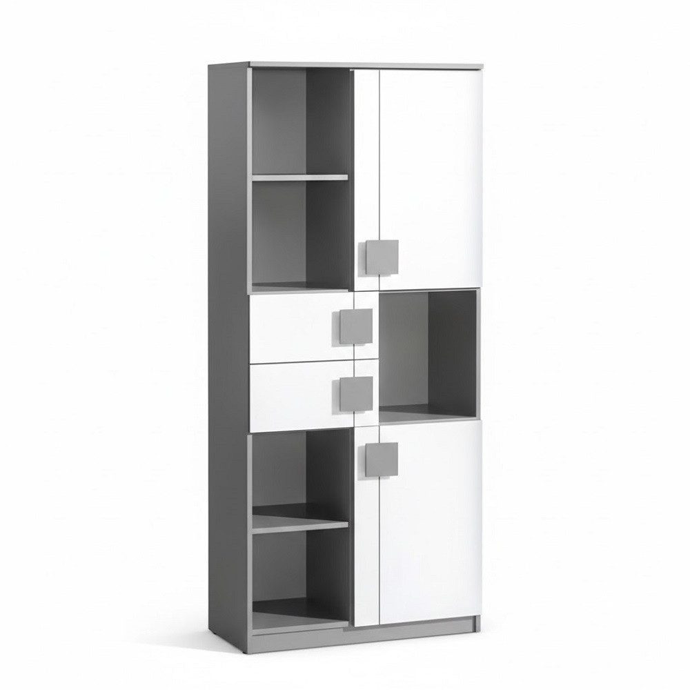Kleiderschrank Kompakter Büroschrank Sonoma Eiche Sofort