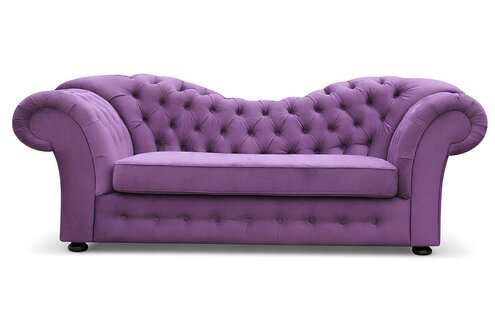Chesterfield Sofa 3 Sitzer Bettfunktion Stoff Couch Polster Sitz Sofas Textil