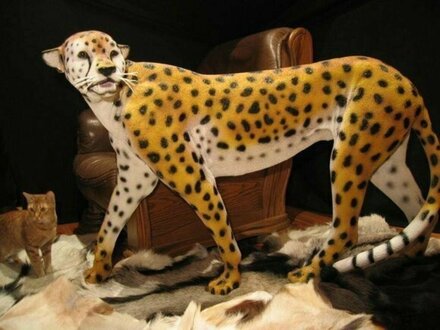 Tiere Deko Figur Statue Skulptur 85cm Figuren Statuen Skulpturen Neu (A281A)
