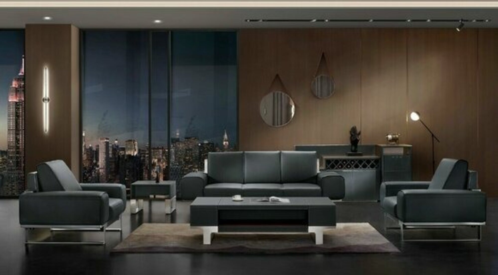 Wohnzimmer Möbel Sofagarnitur Design Couch moderne sofa garnitur gruppe Set neu