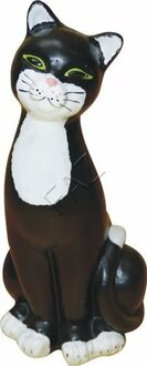 Design Katze Figur Garten Statue Skulptur Figuren Skulpturen Dekoration