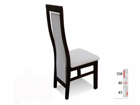 MASSIVHOLZ STUHL ESSZIMMERSTUHL DESIGNER LEDER STUHL STÜHLE