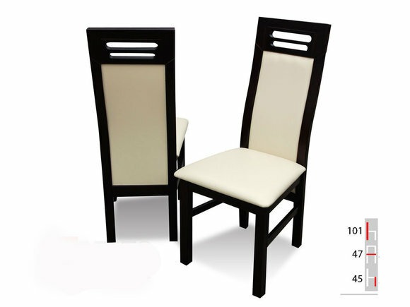 MASSIVHOLZ STUHL ESSZIMMERSTUHL DESIGNER LEDER STUHL STÜHLE