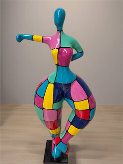 Design Wohn Statuen Skulpturen Figuren Abstrakte Women Figur Dekoration Sofort