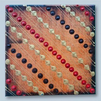 Form und Farbe verschmelzen in edler Ölmalerei zu einem faszinierenden Kunstwerk Sofort