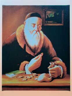 Abstraktes Ölgemälde, handgefertigtes Unikat auf Leinwand Sofort