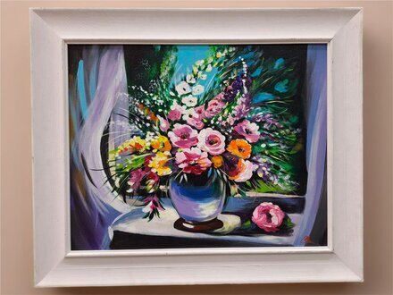 Meisterhaft gefertigte Ölkunstwerke im modernen Stil – reich an präzisen Sofort