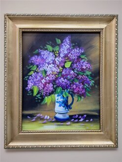 Moderne hochwertige Ölgemälde mit sorgfältig ausgearbeiteten präzisen Details Sofort