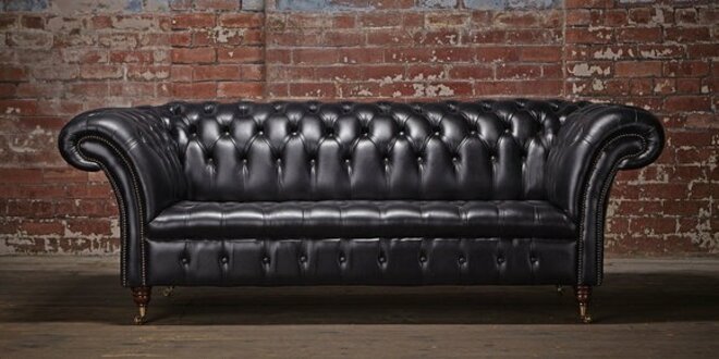 Chesterfield Polster Sofa Couch Designer Garnitur Sitz Couchen Klassisch Neu