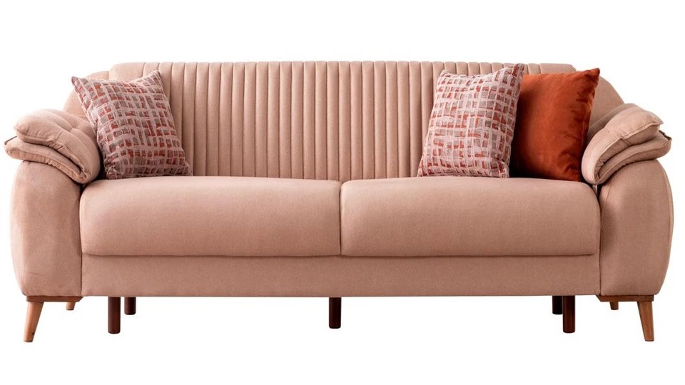 Gemütlicher 3-Sitzer Sofa Stilvolles Wohnen mit maximalem Komfort