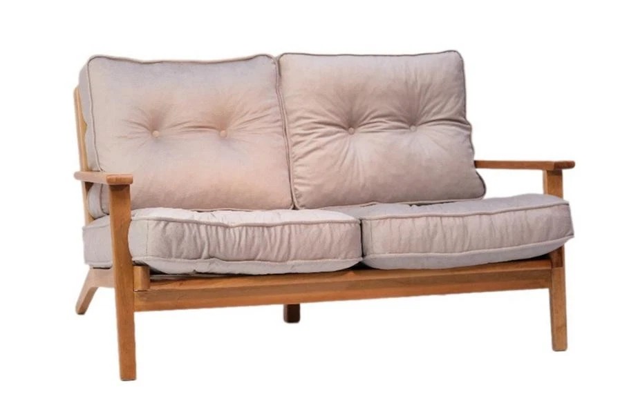 Sofa Doppelsofa Sitzcouch Mini Sofa Kleines Couch Polsterung 2-Sitzer Sofas