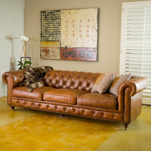 Chesterfield Sofa Polster Designer Sofas Garnitur Couch Ledersofa 2016-06
