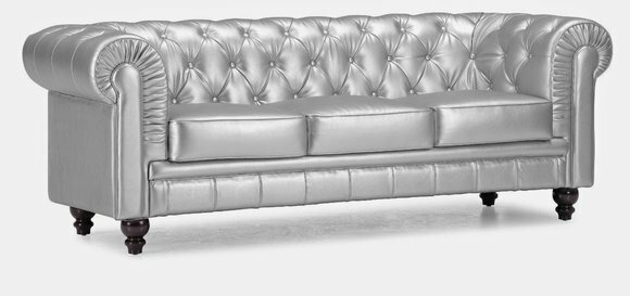 Chesterfield Sofa 3 SITZER Polster Designer Couchen Sofas Garnitur 2016-066