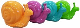 Deko Schnecke Figur Statue Skulptur 34cm Figuren Statuen Skulpturen