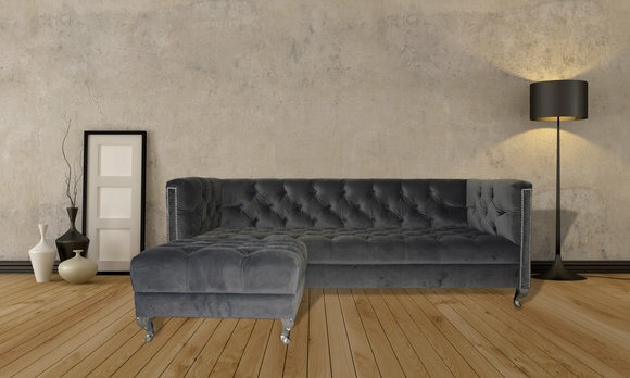 Chesterfield Sofa 3 SITZER Polster Designer Couchen Sofas Garnitur SLIII