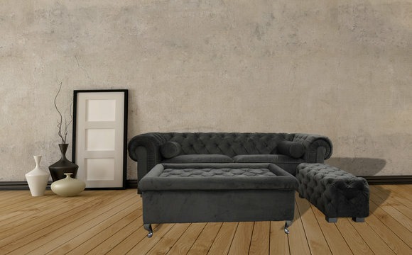 Chesterfield Sofa Polster Designer Couchen Sofas Garnitur Couch SLIII Sofa