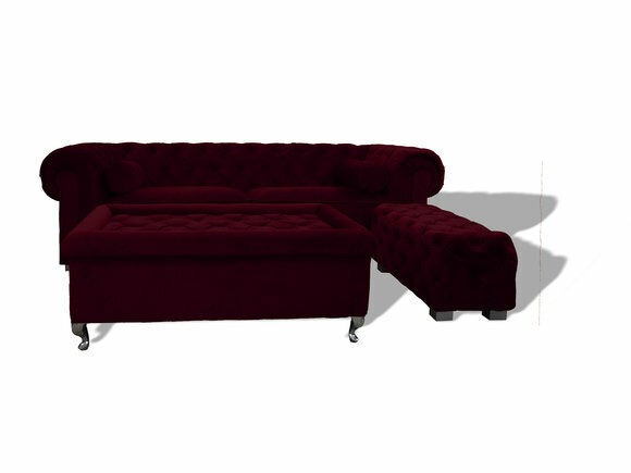 Chesterfield Sofa Polster Designer Couchen Sofas Garnitur Couch SLIII Sofa