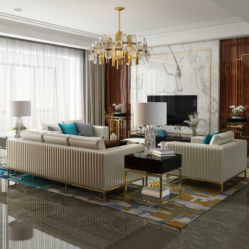 Sofagarnitur 3+2+1 Sitzer Set Design Sofa Polster Couchen Modern Couch Luxus Neu