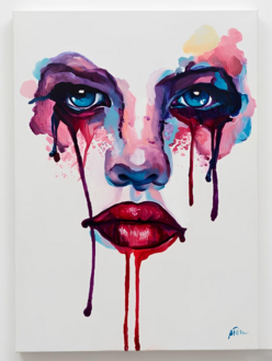 Modernes handgemaltes Ölgemälde auf hochwertiger Leinwand Sofort