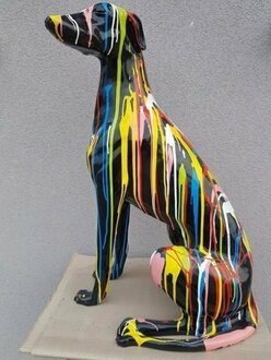 Abstrakte Deko Figur Statue Skulptur 80cm Figuren Statuen Skulpturen Neu