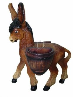 Design Esel Figur Garten Statue Skulptur Figuren Skulpturen Dekoration Tier