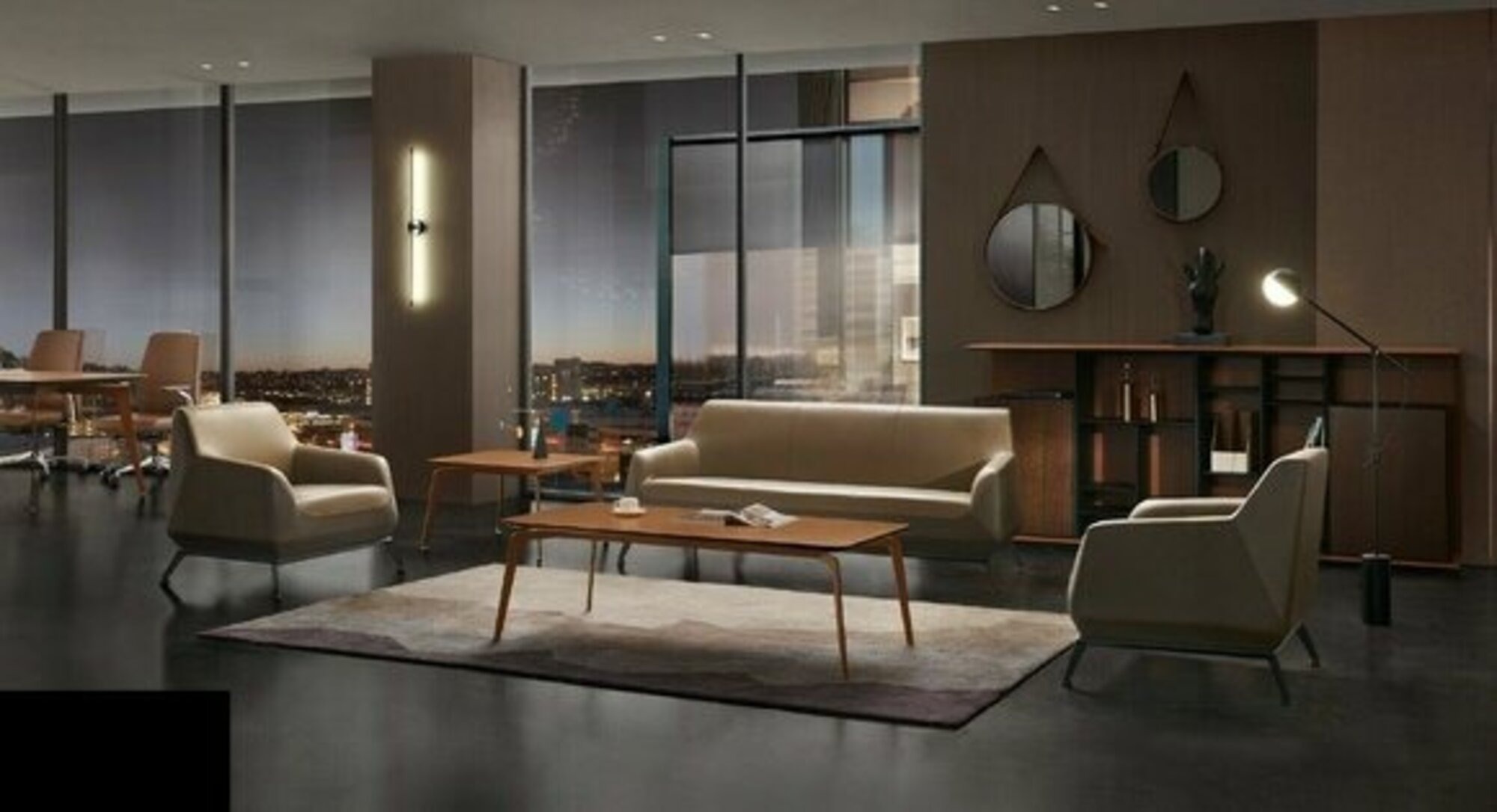 Set Ledersofa Couch Wohnlandschaft 311 Sitzer Garnitur Design Modern Sofa Neu