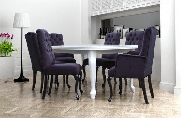 6x Chesterfield Stühle Stuhl Set Polster Garnitur Küchen Wohnzimmer Esszimmer !