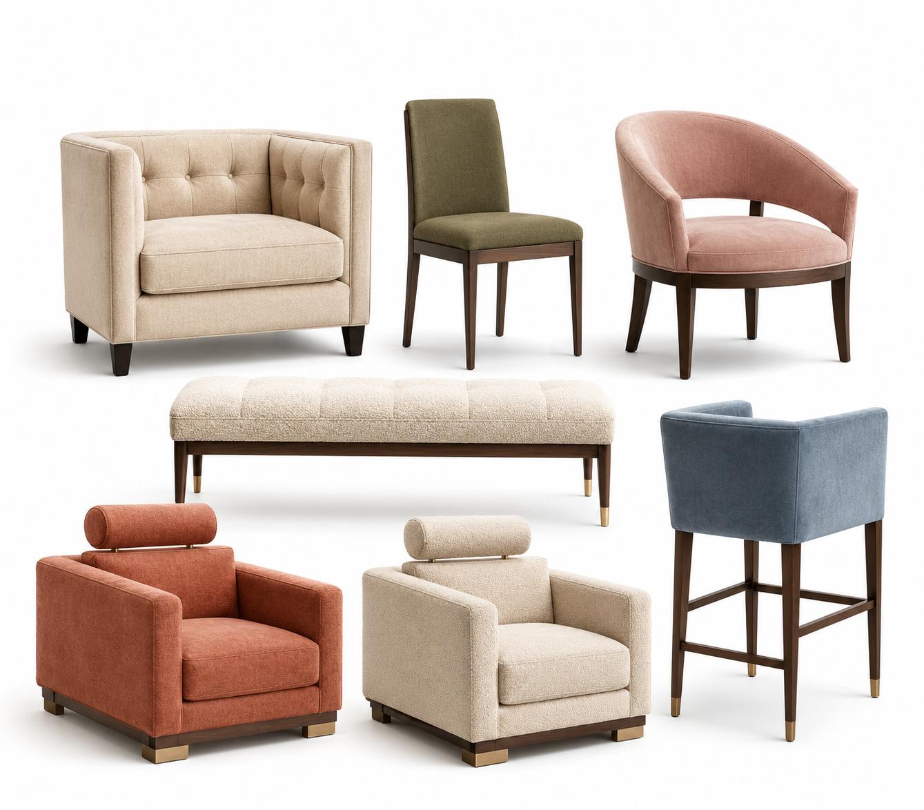 Stuhl, Bank & Sessel