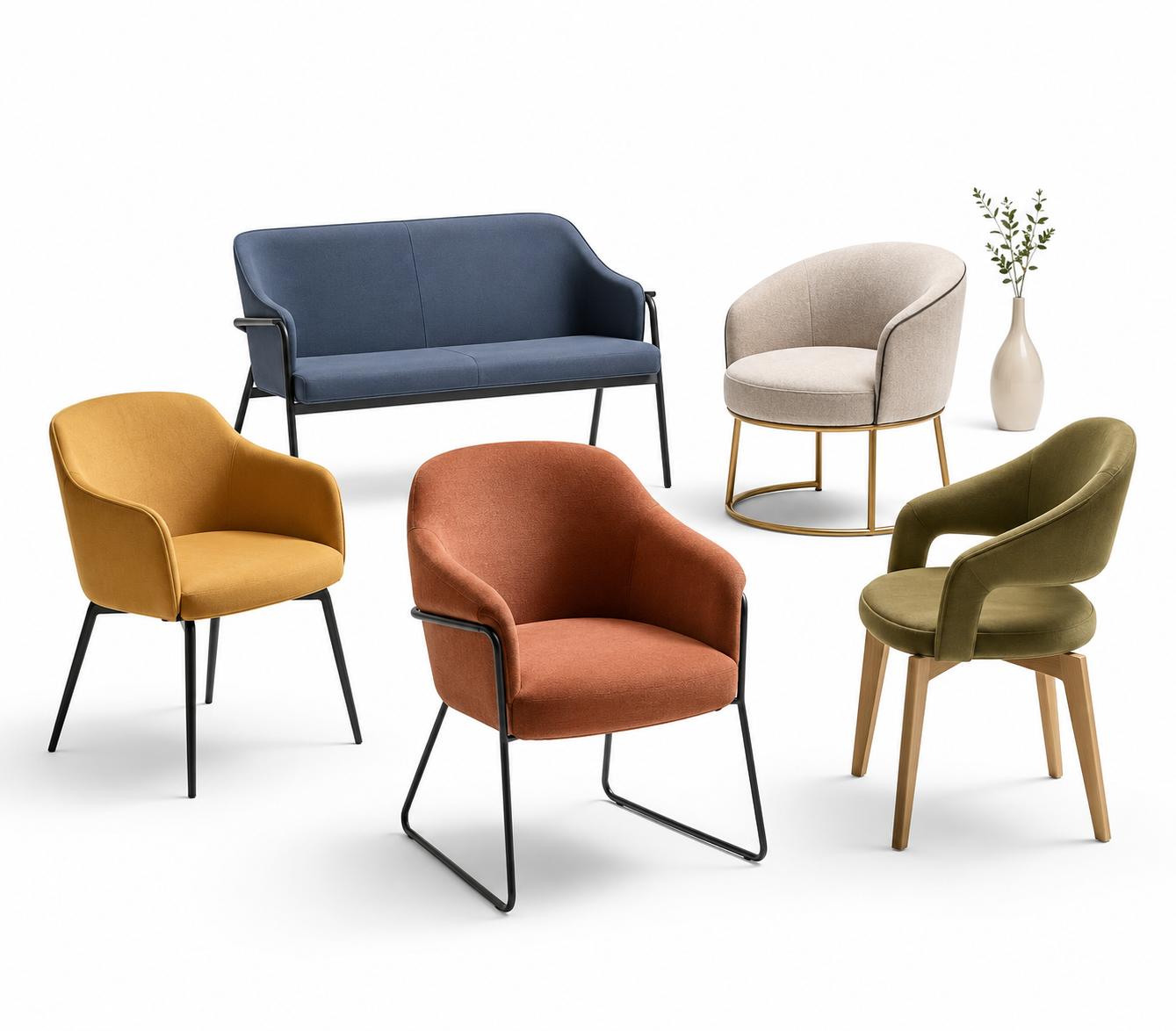 Wartezimmer Sessel & Stühle