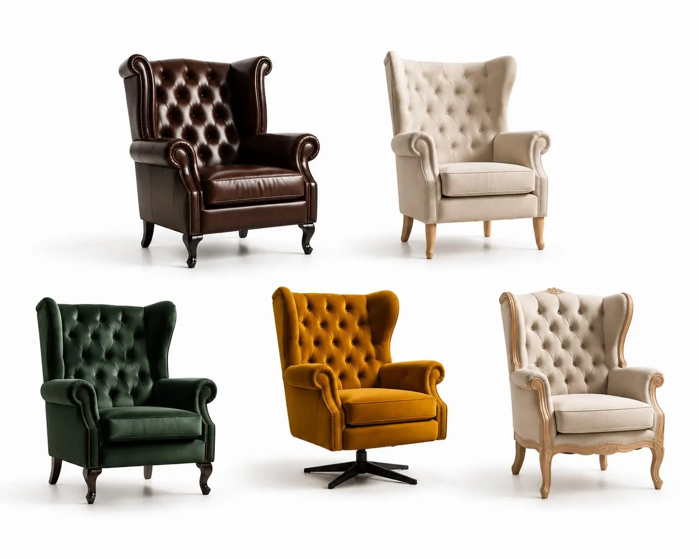 Ohrensessel Chesterfield