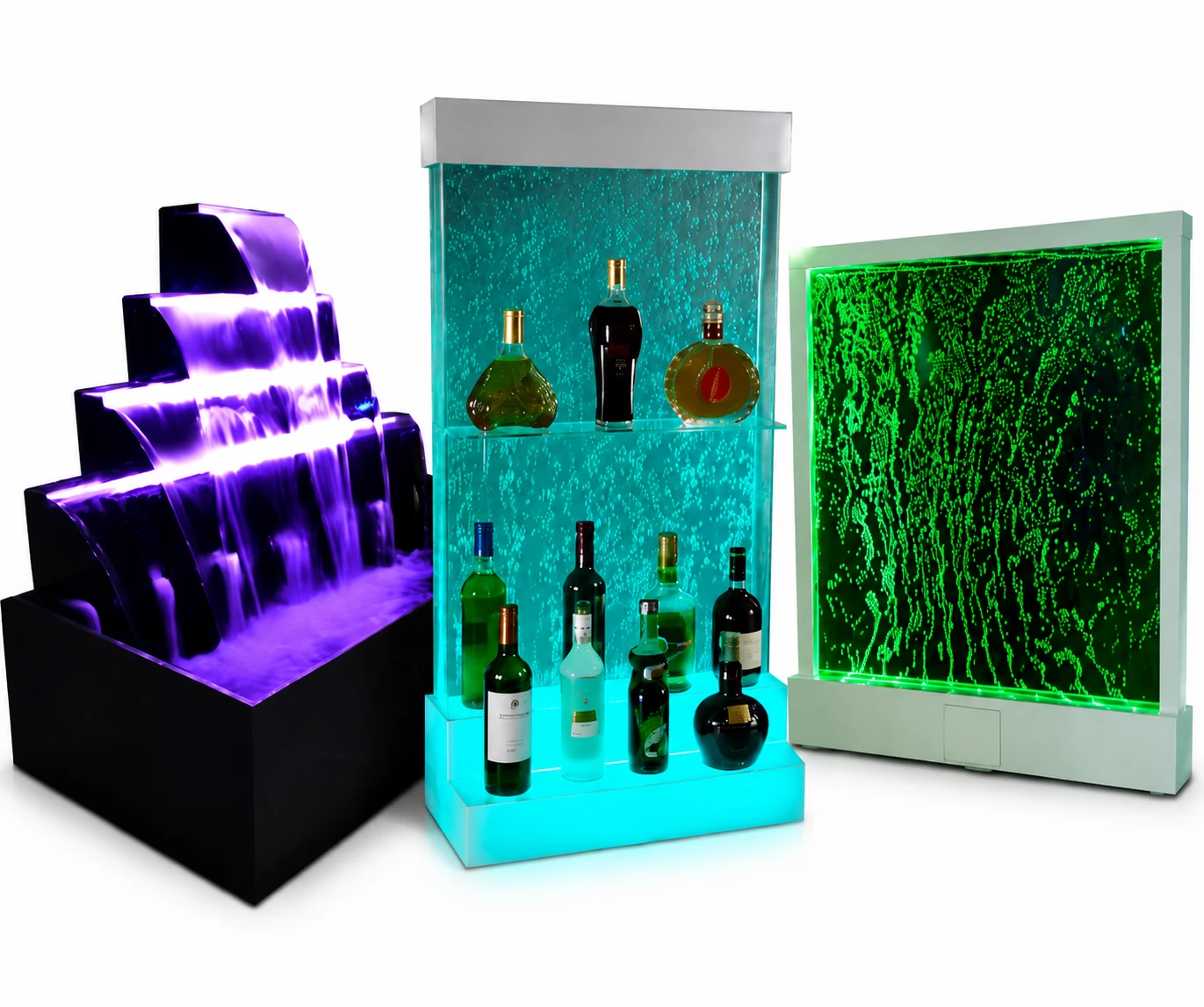 LED Wasserwand & Säulen