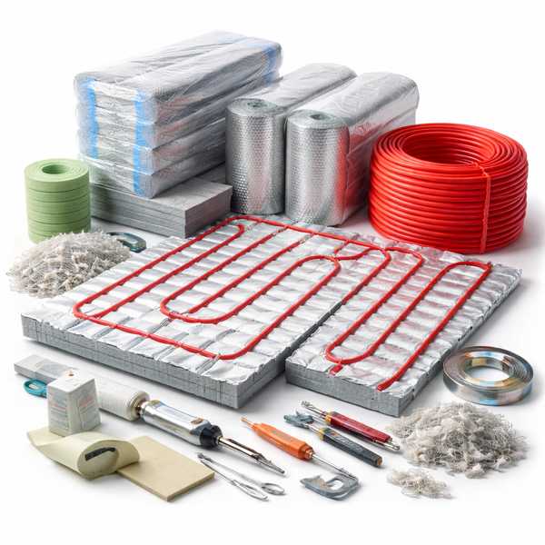 Verlegeplatten für Fußbodenheizung