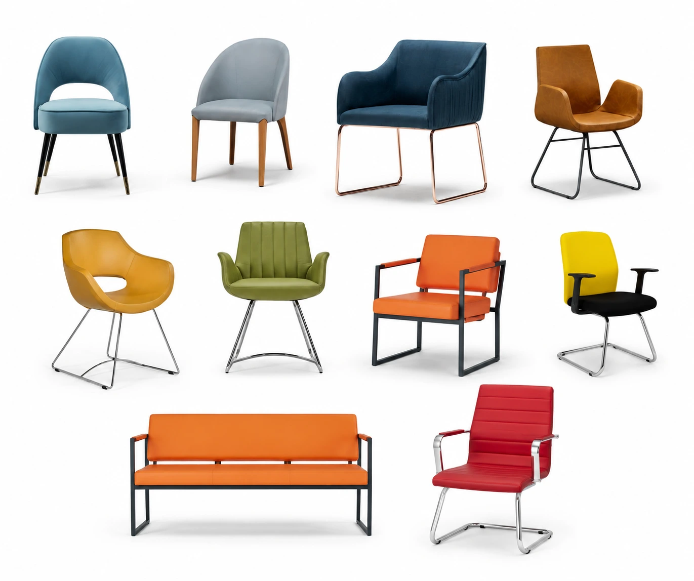 Wartezimmer Sessel & Stühle
