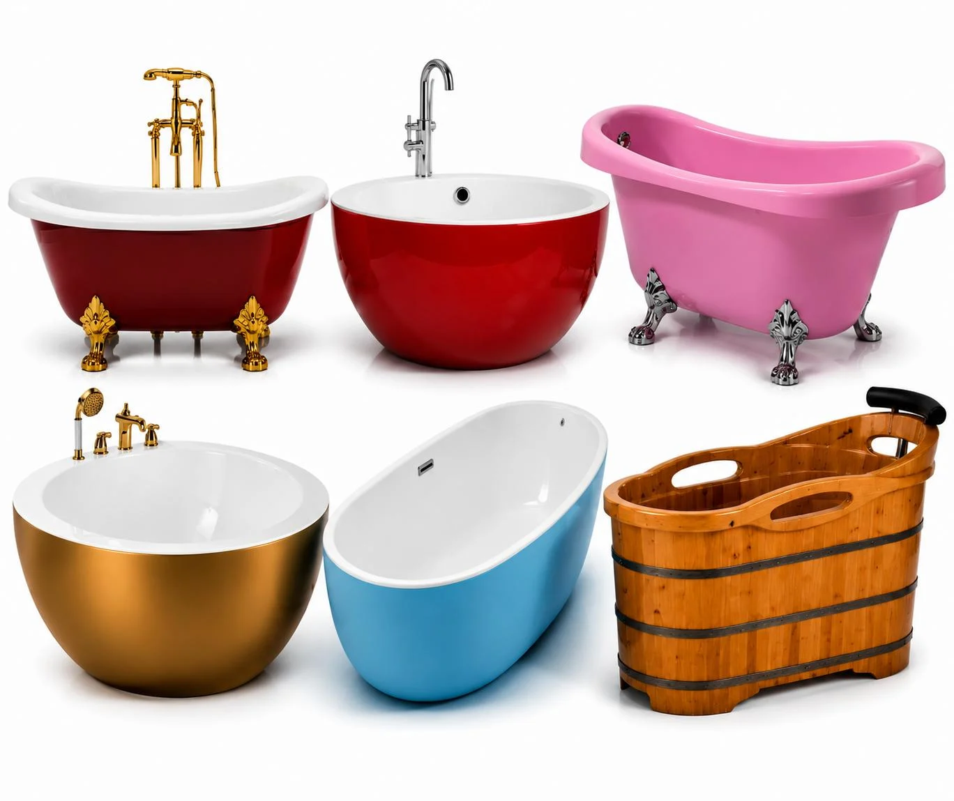 Freistehende Badewanne