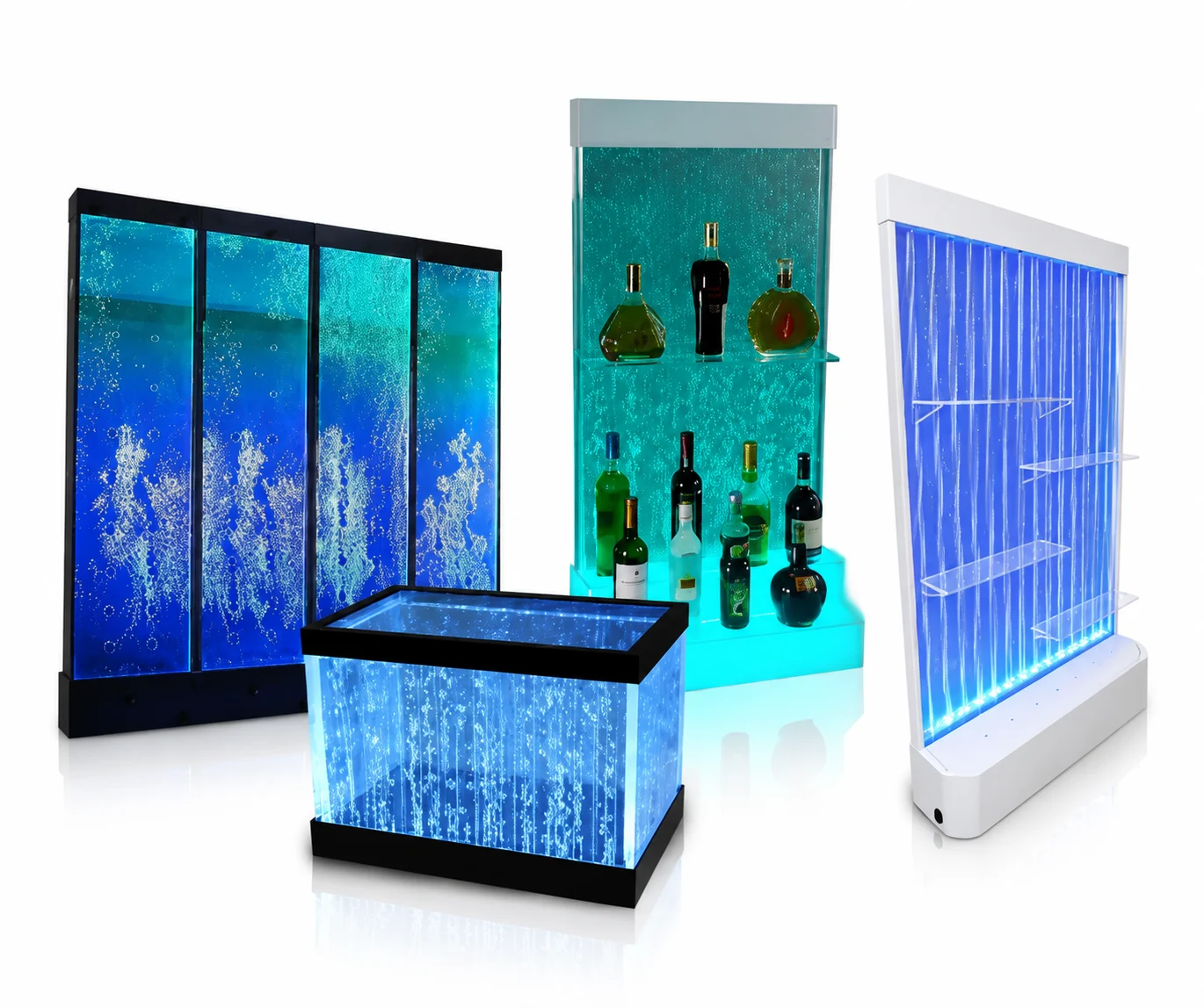 LED Wasserwand & Säulen