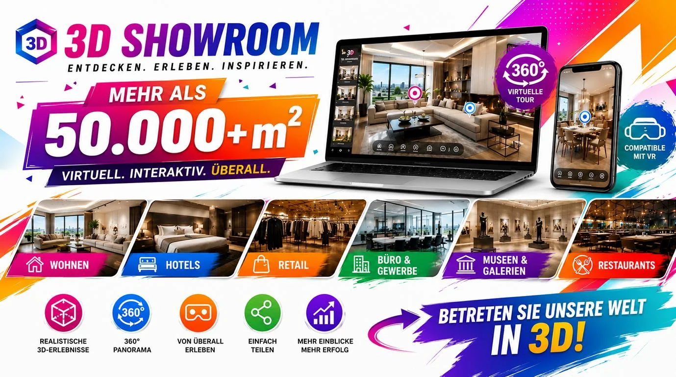 Digitaler Moebel-Showroom von jvmoebel mit Ã¼ber 80.000 Produkten